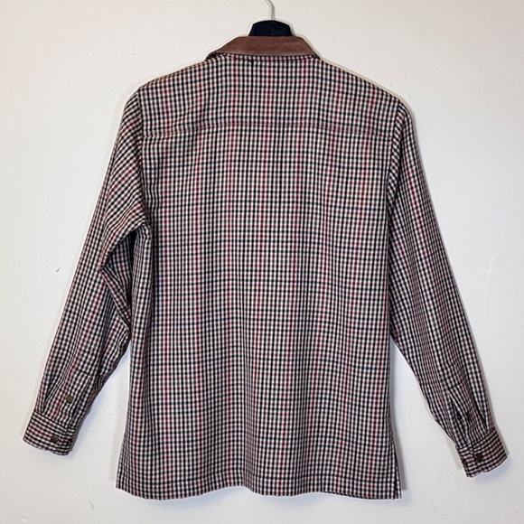 Lauren Ralph Lauren Worsted Wool Zip Check Shacket Shirt - Women's Size PP - Tan - Picture 5 of 9